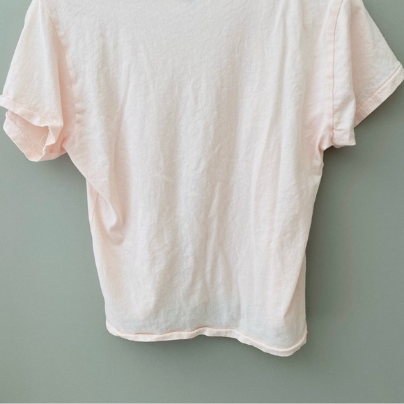 Wildfox 'Travels Well With Tequila' Tee Shirt Pink Sz XS - Picture 8 of 8